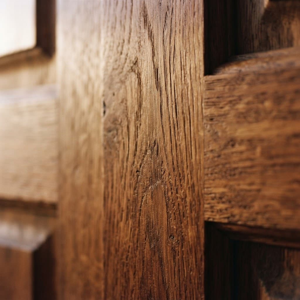 Ușă de intrare din stejar masiv — imaginea 1 din 4